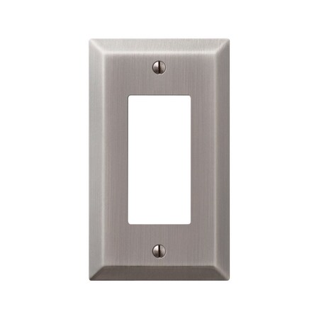 Amerelle Wall Plate, Number of Gangs: 1 Steel, Antique Nickel Finish, Metallic 163RAN